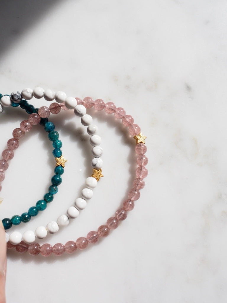 Howlite Keepsake Bracelet