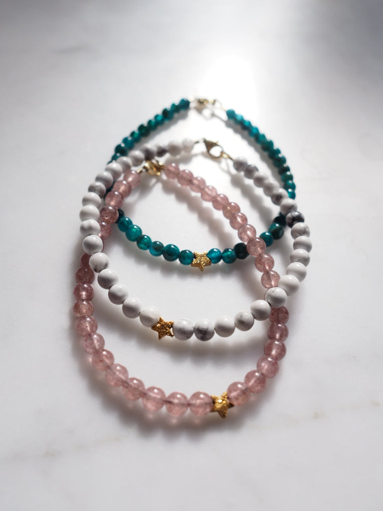 Howlite Keepsake Bracelet