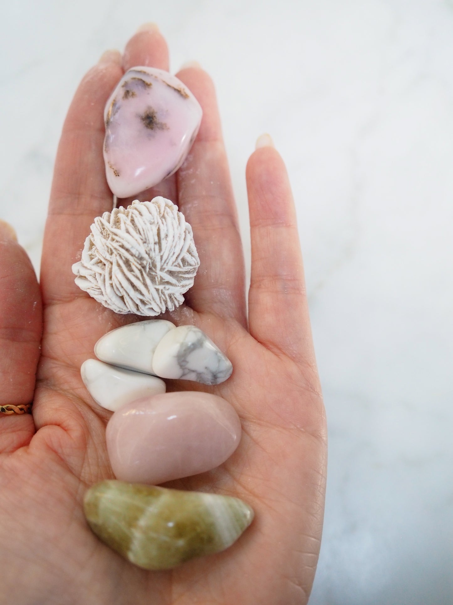 love + peace crystal kit
