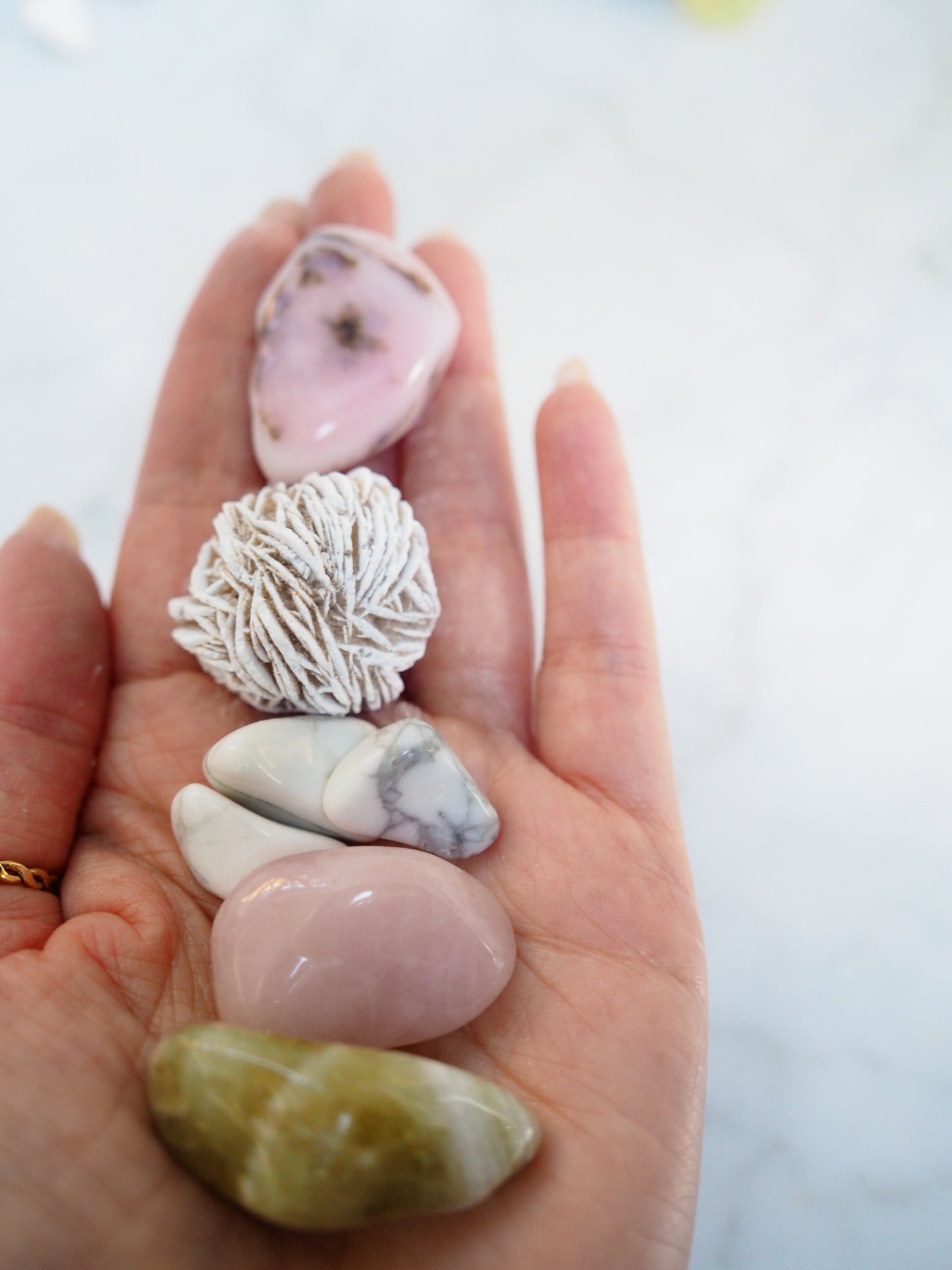 love + peace crystal kit