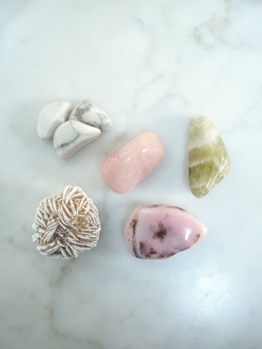 love + peace crystal kit