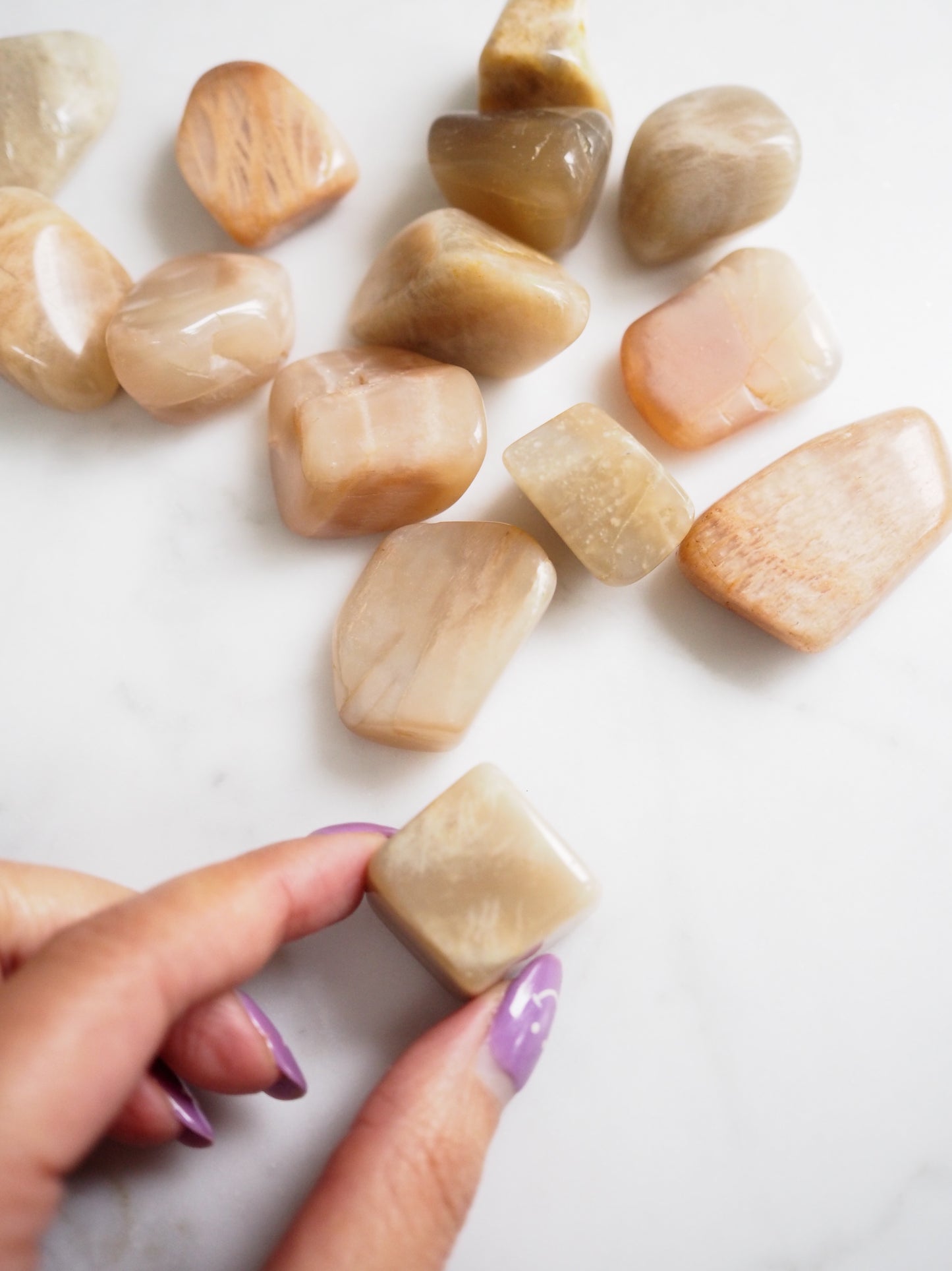 peach moonstone | divine feminine