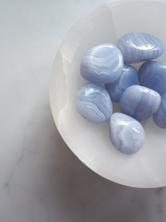 blue lace agate | communication