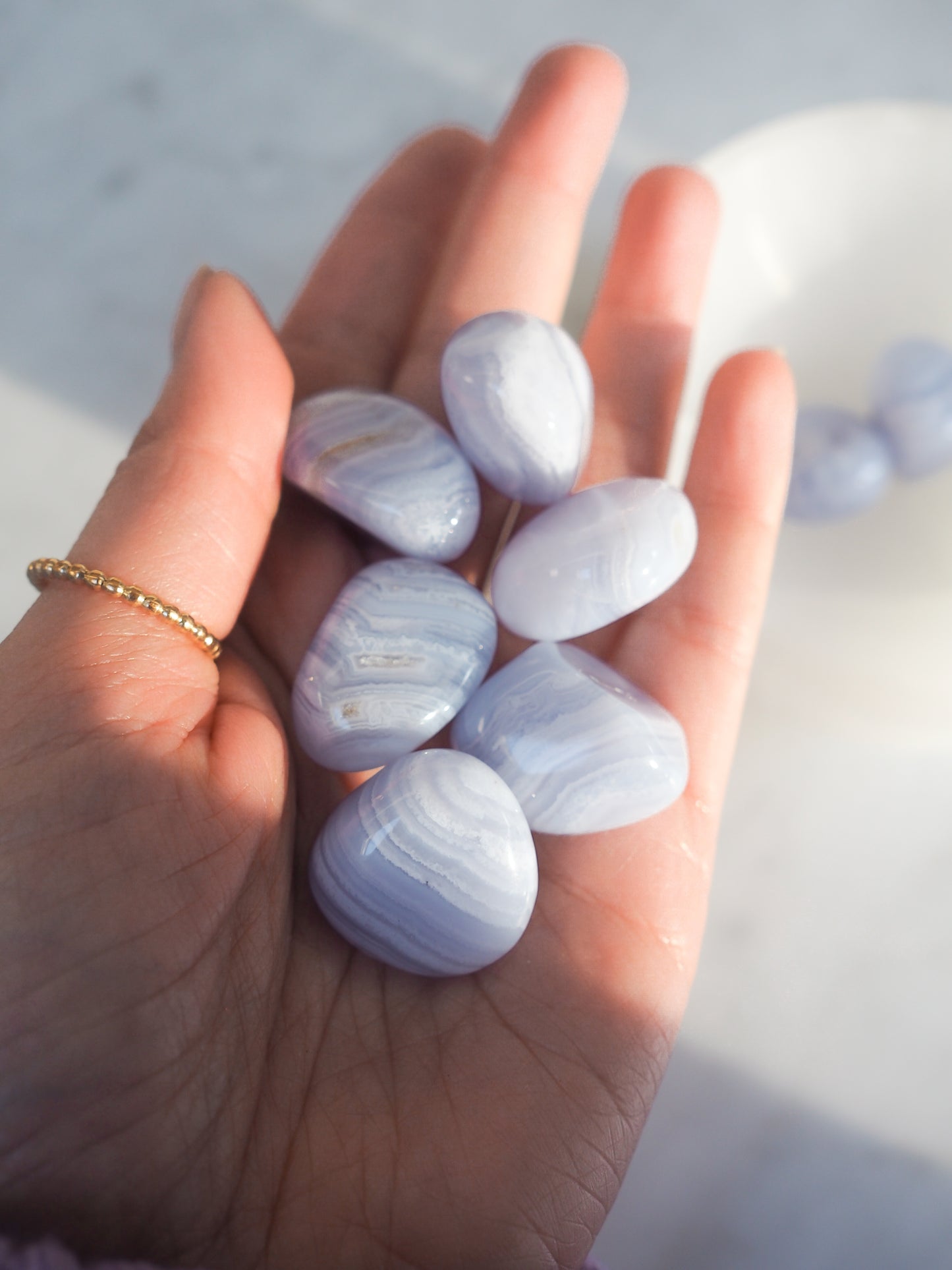 blue lace agate | communication