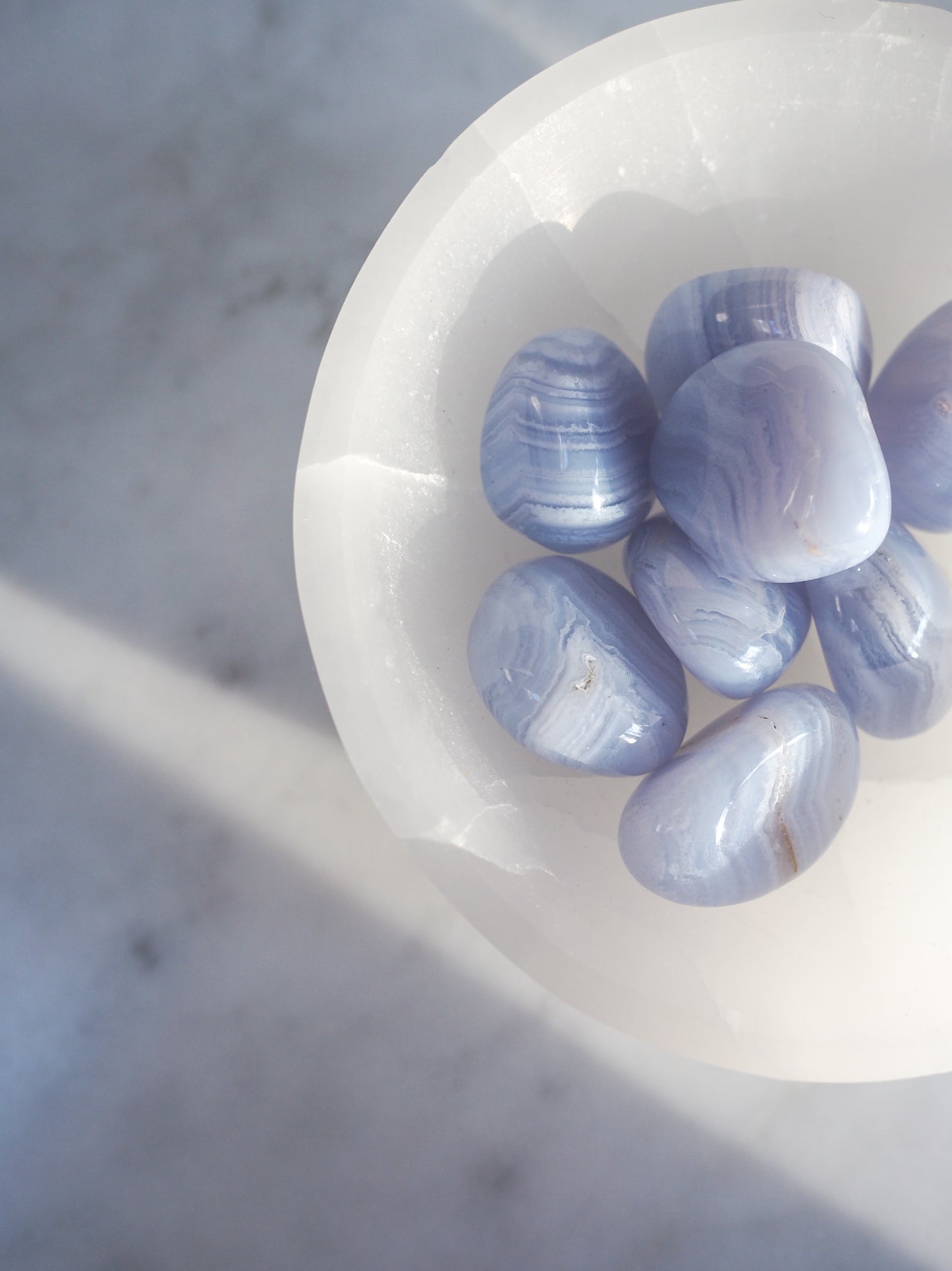 blue lace agate | communication