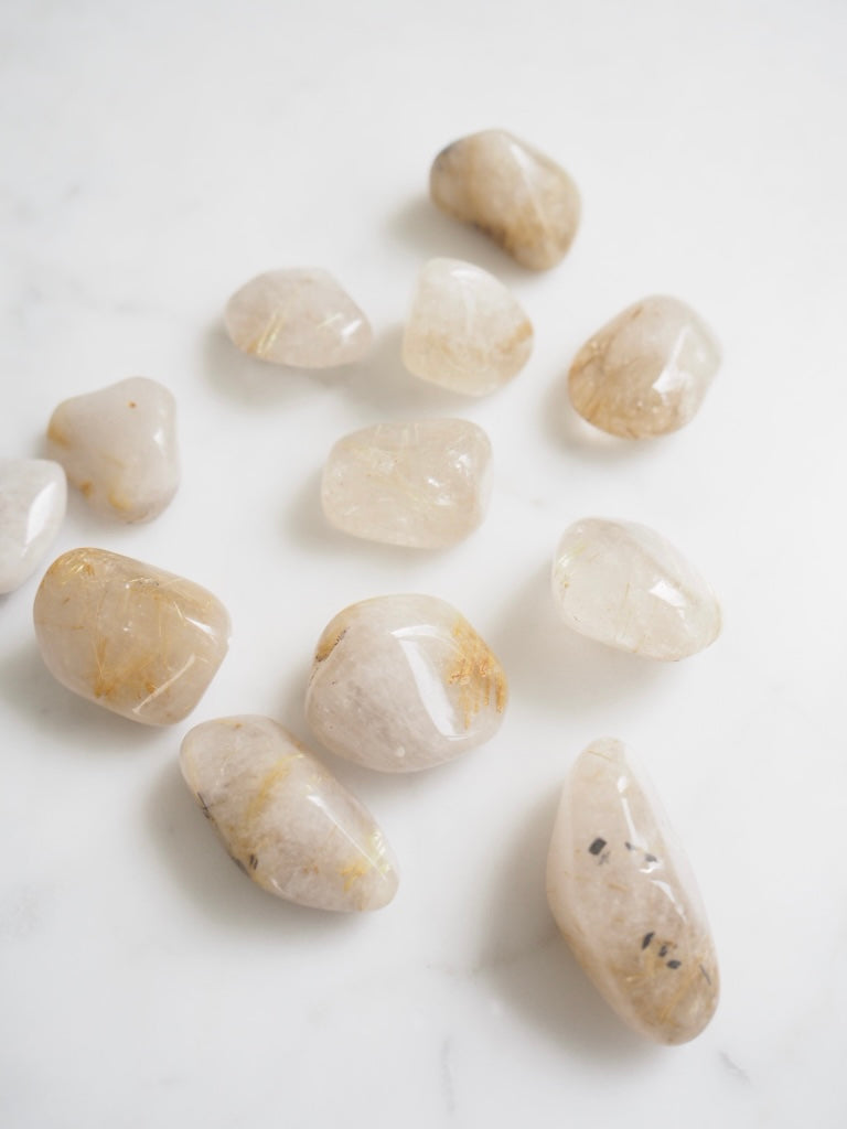 rutilated quartz | cosmic light + energy - manifesting abundance