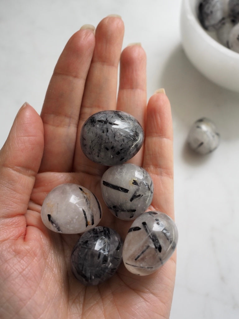 tourmalinated quartz | shadow energies - problem solving