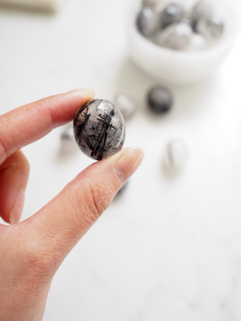 tourmalinated quartz | shadow energies - problem solving