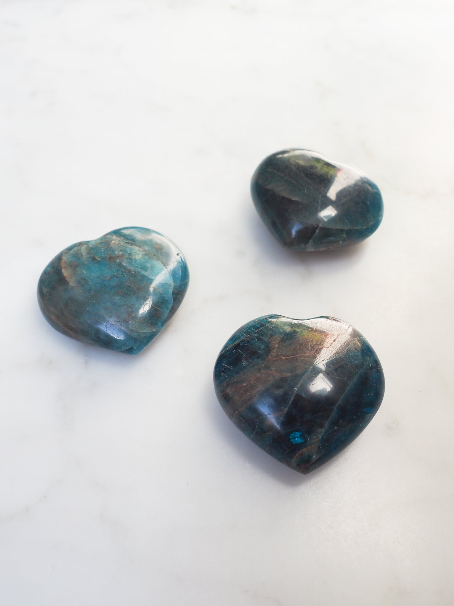 Reiki Apatite Hearts ♥︎