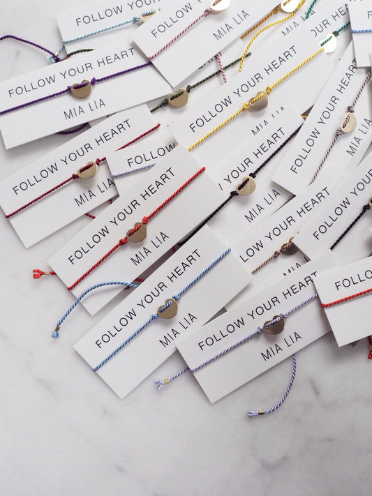 Follow Your Heart Friendship Bracelet