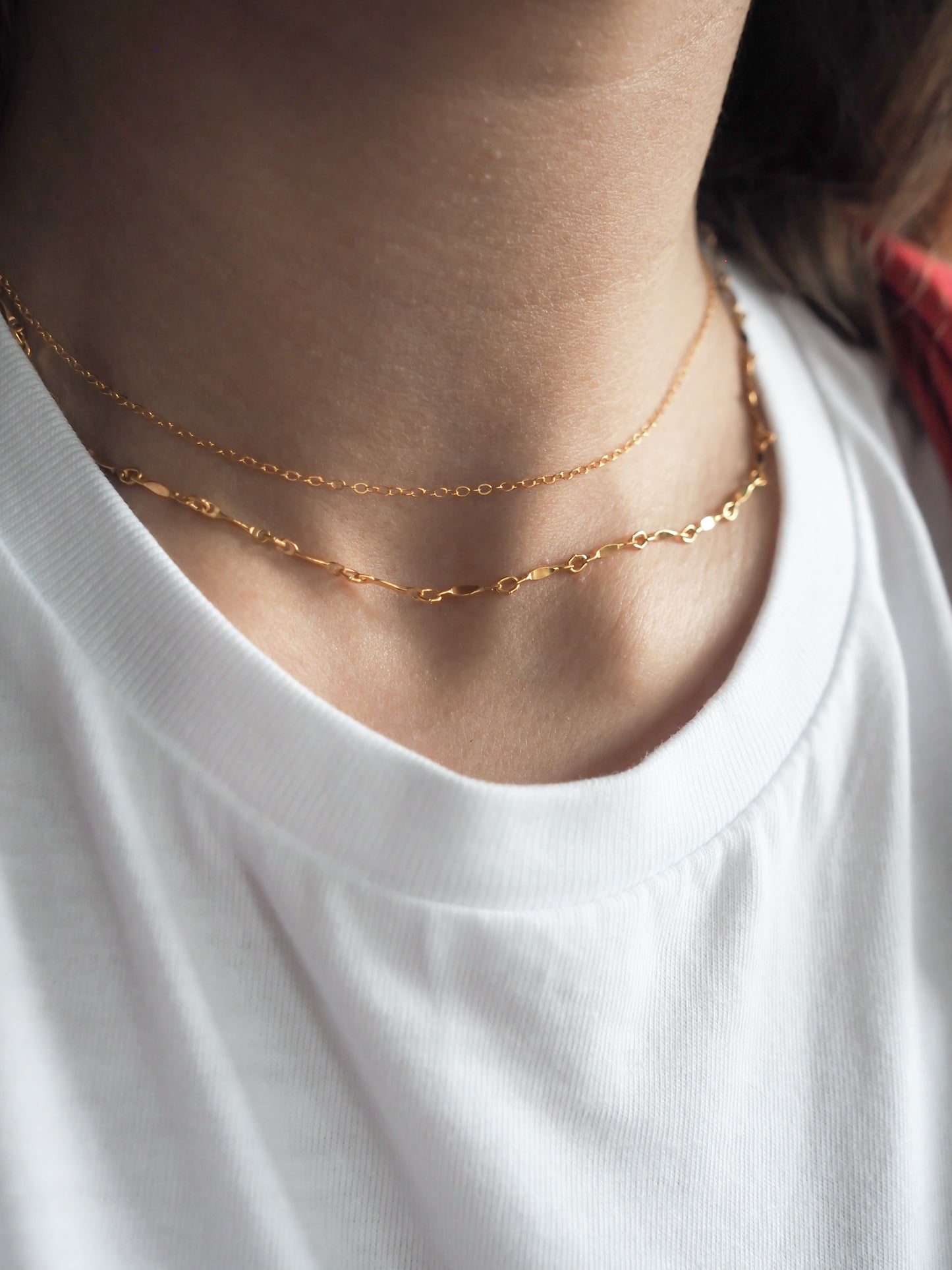 Olivia Twisted Link Necklace