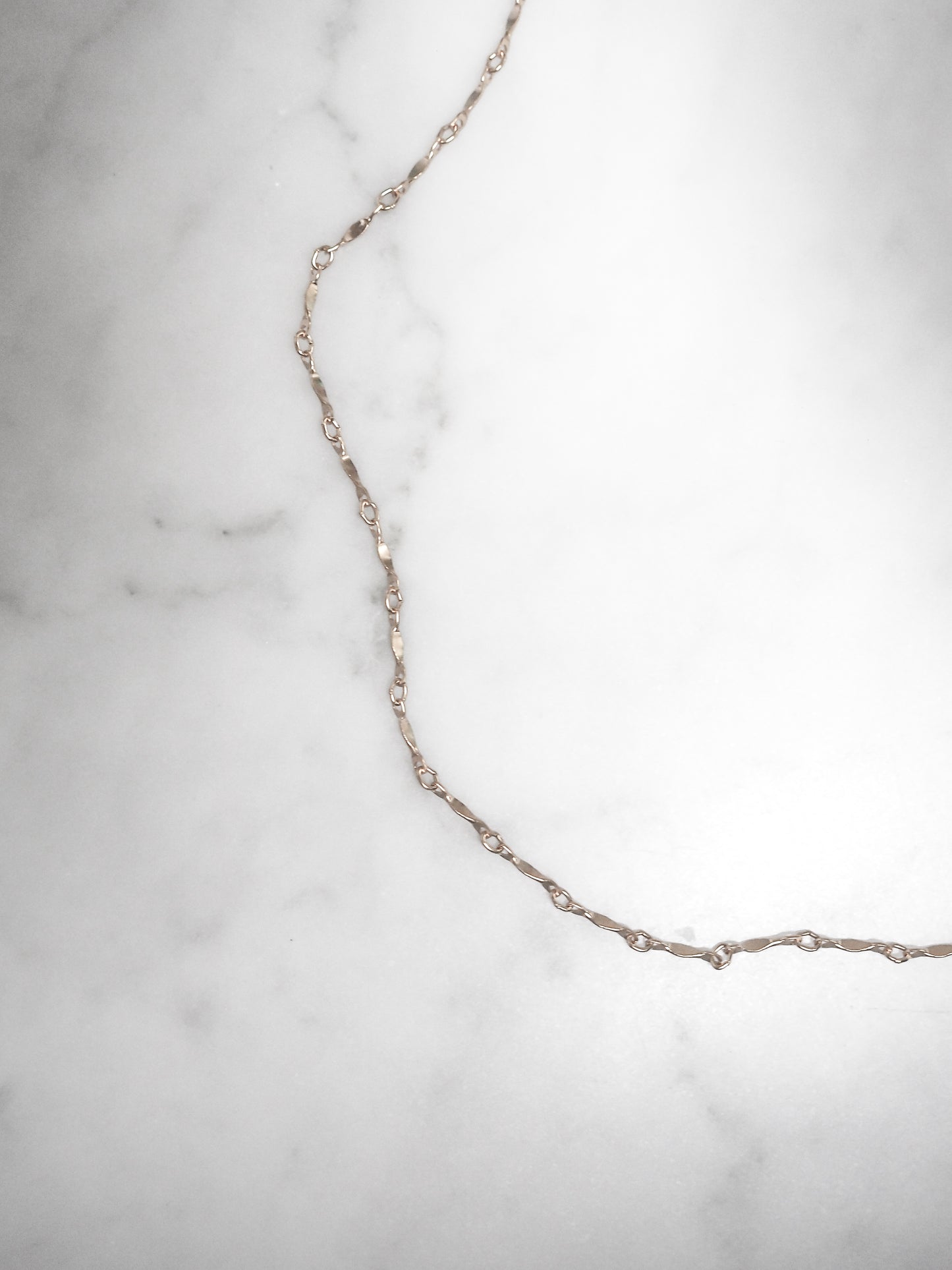 Olivia Twisted Link Necklace