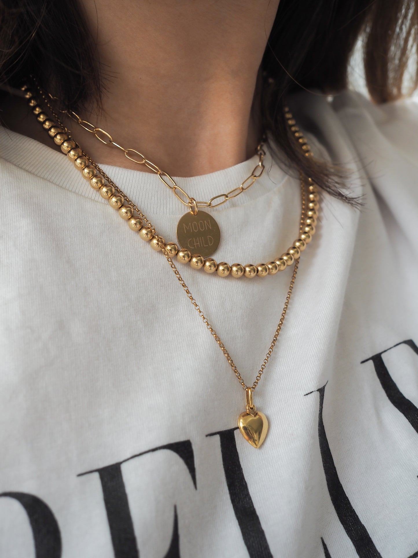 Engraved Personalised Disc Necklace