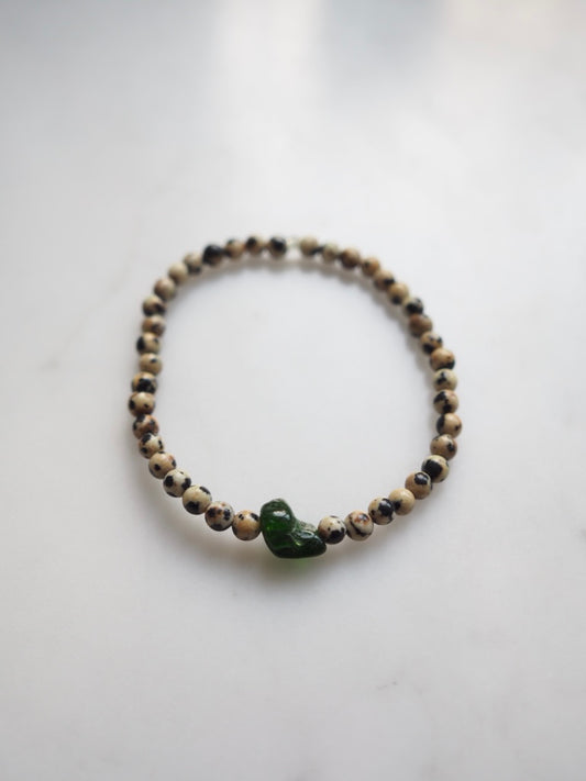 Dalmatian Jasper Bracelet