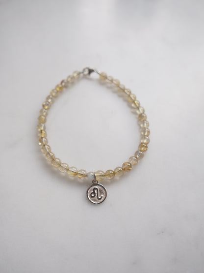 Zodiac Birthstone Bracelet