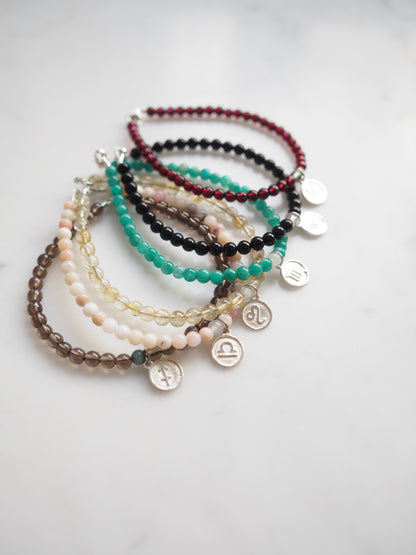 Zodiac Birthstone Bracelet