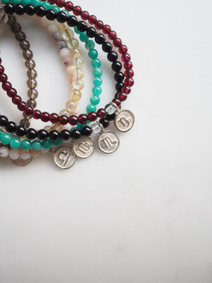 Zodiac Birthstone Bracelet