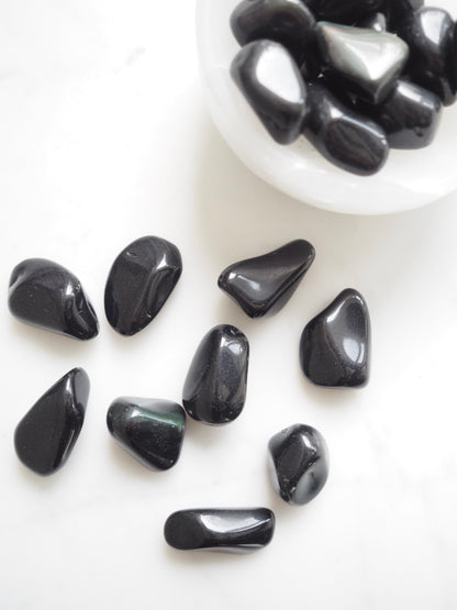 rainbow obsidian | cord-cutter - love protector