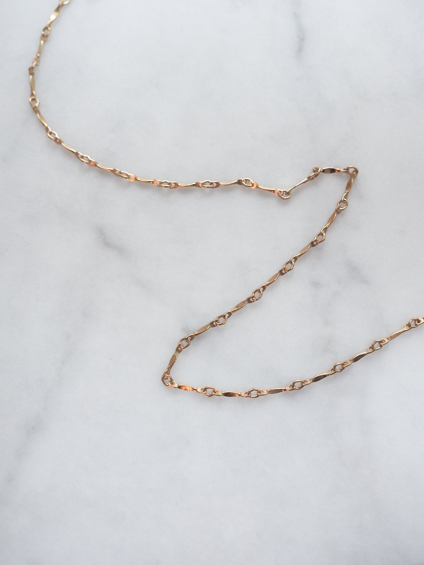 Olivia Twisted Link Necklace