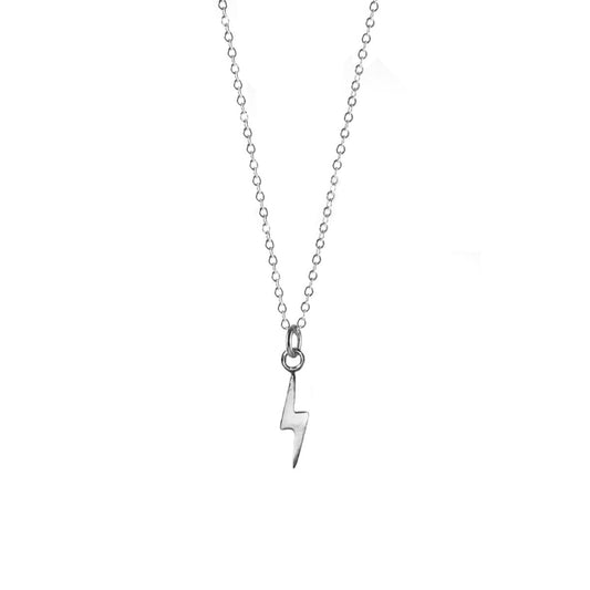 Thunderbolt Necklace - Silver